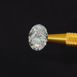 Video of actual 8.09 ct oval lab-grown diamond, IGI LG823646561