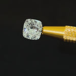 Video of actual 6.03 ct cushion lab-grown diamond, IGI LG794691940