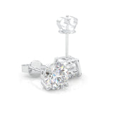 Ludovic Moissanite Stud Earring