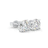 Moissanite Stud Earring™ (2-Carat)