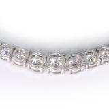Ludovic Moissanite Tennis Necklace ( Upgraded )