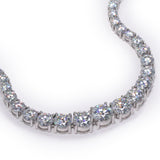 Ludovic Moissanite Tennis Necklace ( Upgraded )