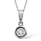 The Sweet Balance Moissanite Necklace (14k Solid Gold)