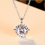 4 Prongs Ludovic Moissanite Pendant™ - Ludovic Shop