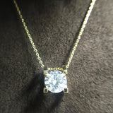 l'Amulette Parfaite Moissanite pendant