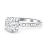 Royal Crown Ludovic Moissanite Ring ( Princess Cut )