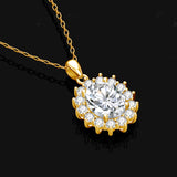 le Collier Infini Moissanite pendant