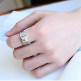 Tough Man Ludovic Moissanite Ring