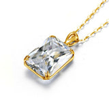 The Arctic Vow Moissanite pendant