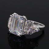 20-Carat Moissanite Ring (White Gold 14k)