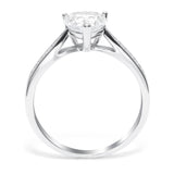 Heart Ludovic Moissanite Ring
