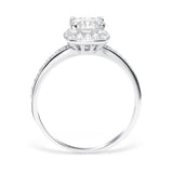 Royal Crown Ludovic Moissanite Ring ( Princess Cut )