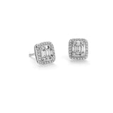 The Purity Twin Moissanite Earring