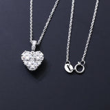 The Honest Song Moissanite Necklace (14k Solid Gold) tw 0.75 ct