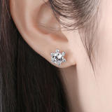 Flower Ludovic Moissanite Earrings™ - Ludovic Shop