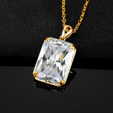 The Arctic Vow Moissanite pendant