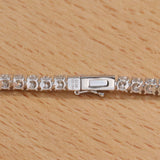 Ludovic Moissanite Tennis Necklace ( Upgraded )
