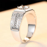 Tough Man Ludovic Moissanite Ring