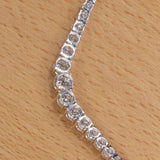 Ludovic Moissanite Tennis Necklace ( Upgraded )