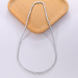 Ludovic Moissanite Tennis Necklace ( Upgraded )
