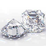 Moissanite Loose Stones ( Asscher Cut - 10ct, 11ct, 12ct )