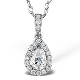 The Jasper Light Moissanite Necklace (14k Solid Gold)