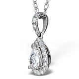 The Jasper Light Moissanite Necklace (14k Solid Gold)