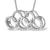 The Jade Tempest Moissanite Necklace (14k Solid Gold)