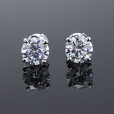 Frank Madalone Moissanite Stud Earring (2.5ct each earring)