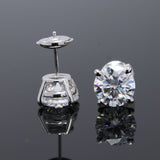 Frank Madalone Moissanite Stud Earring (2.5ct each earring)
